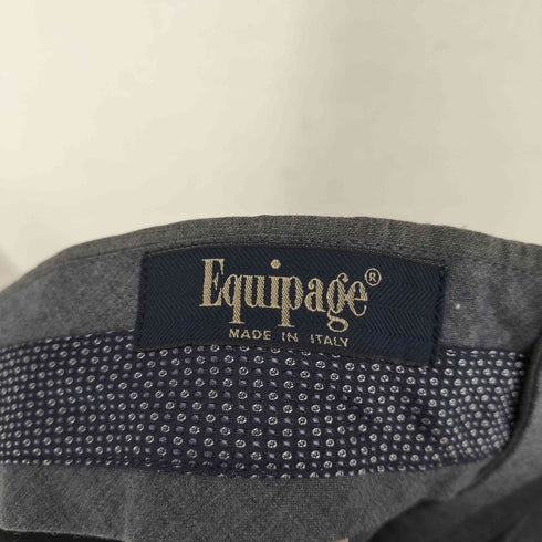 EQUIPAGE イタリア製 スラックスパンツ メンズ 52