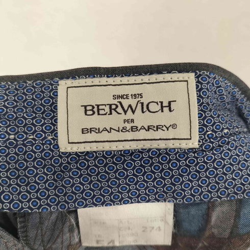 ベルウィッチ BERWICH イタリア製 スラックスパンツ メンズ 54