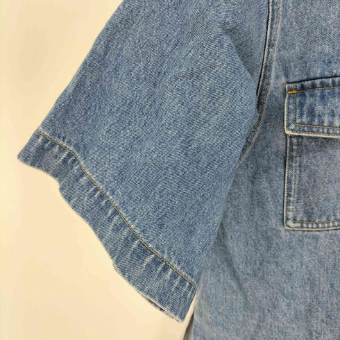 ビューティーアンドユースユナイテッドアローズ BEAUTY & YOUTH UNITED ARROWS コットンデニムハーフスリーブシャツ レディース JPN:S