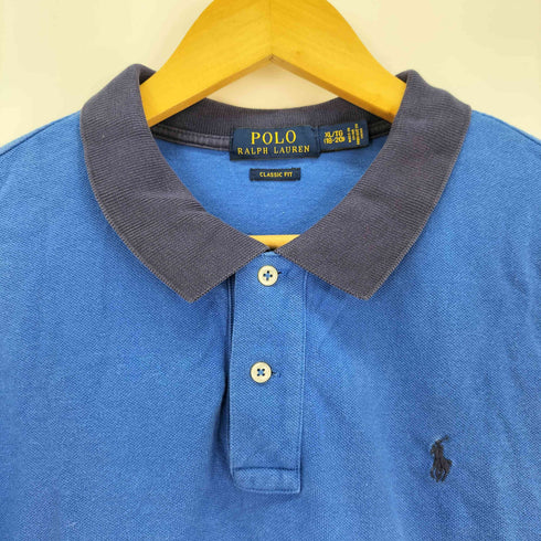 ポロラルフローレン POLO RALPH LAUREN CLASSIC FIT L/Sポロシャツ メンズ XL 18-20