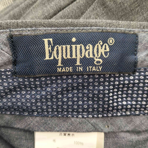 EQUIPAGE イタリア製 スラックスパンツ メンズ 52