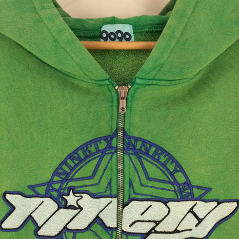 ナインティナインティ 9090 TECHNO ZIP HOODIE メンズ JPN:L