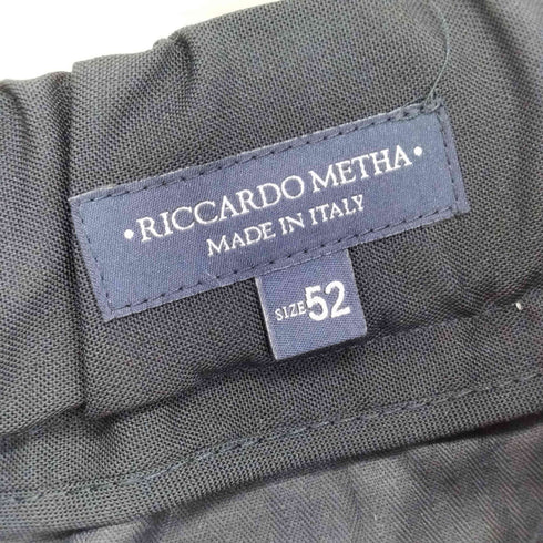 リカルドメッサ RICCARDO METHA TESSUTO marzotto ロウールイージースラックスパンツ メンズ 52