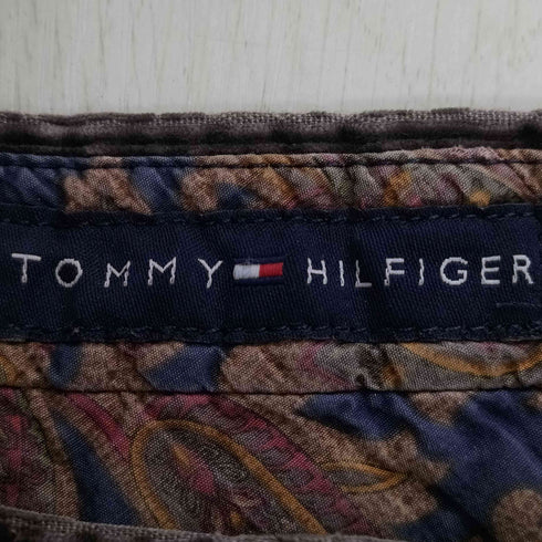 トミーヒルフィガー TOMMY HILFIGER コーデュロイ 2タック テーパード パンツ メンズ 34/32