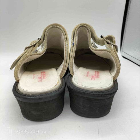 ジュンヤワタナベコムデギャルソンマン JUNYA WATANABE COMME des GARCONS MAN 2003SS スタッズ レザー サボ サンダル メンズ S