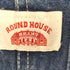 ラウンドハウス ROUND HOUSE USA製 デニムオーバーオール メンズ 32X30
