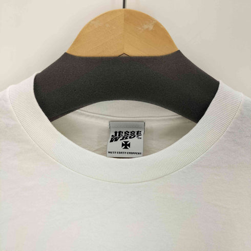 WEST COAST CHOPPERS アイアンクロス 袖プリント 両面L/Sカットソー メンズ JPN:XL