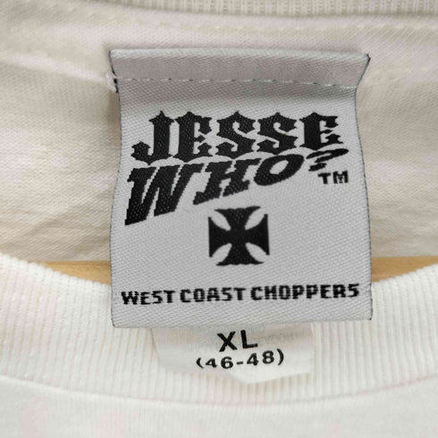 WEST COAST CHOPPERS アイアンクロス 袖プリント 両面L/Sカットソー メンズ JPN:XL