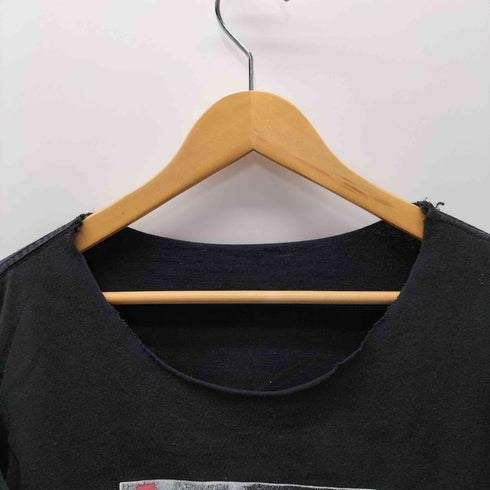 00S コピーライト 2002 UK ロック バンド アーティスト プリント Tシャツ カットオフ メンズ