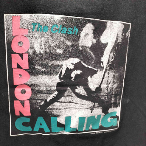 00S コピーライト 2002 UK ロック バンド アーティスト プリント Tシャツ カットオフ メンズ