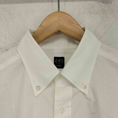 ビームスエフ BEAMS F カラミ ショートスリーブ カッタウェイカラーシャツ メンズ JPN:XL