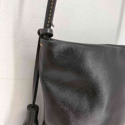 Leather Laboratory レザーショルダーバッグ メンズ