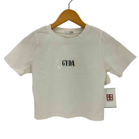 ジェイダ GYDA テープロゴ クルーネックTシャツ レディース FREE