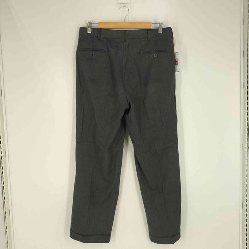 ドッカーズ DOCKERS RELAXED FIT ポリウール 2タック テーパードスラックス メンズ 34/30