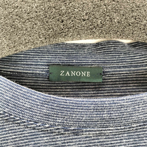 ザノーネ ZANONE ICE COTTON ボーダーTシャツ メンズ 54