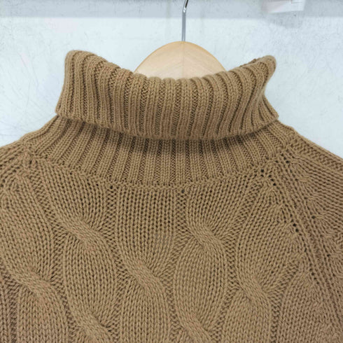 グランサッソ Gran Sasso 8GAUGE CABLE TURTLE KNIT メンズ JPN:50