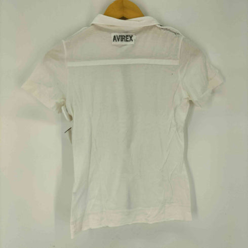 アヴィレックス AVIREX Y2K ジップシャツ レディース JPN:M