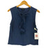 アニエスベー agnes b. フリルデザイン ノースリーブTシャツ レディース T2