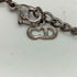 クリスチャンディオール Christian Dior CD ロゴチャーム シルバーネックレス レディース