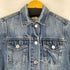 ギャップ Gap 90S Icon Jkt Saddle Blue Button Front レディース import:XS