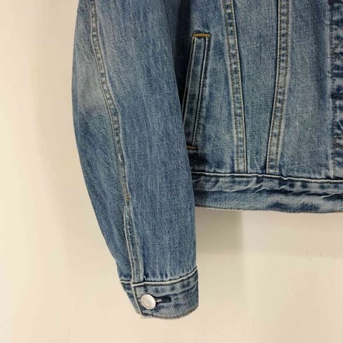 ギャップ Gap 90S Icon Jkt Saddle Blue Button Front レディース import:XS