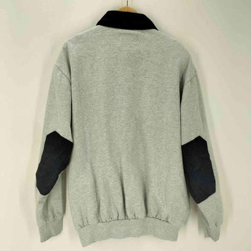 GAME Sportswear 襟デニム ハーフジップスウェット メンズ import:XL