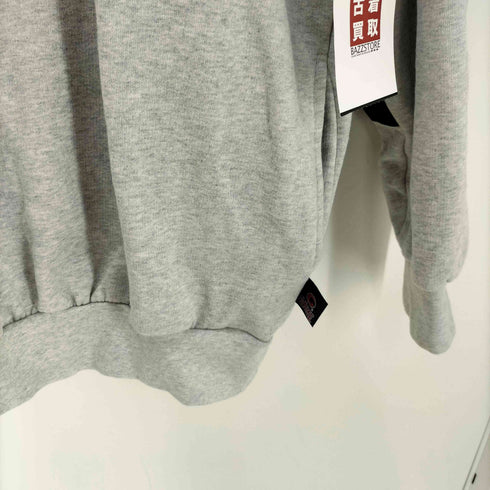 GAME Sportswear 襟デニム ハーフジップスウェット メンズ import:XL