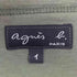 アニエスベー agnes b. PARIS レザール トカゲ ロゴ ロンT レディース