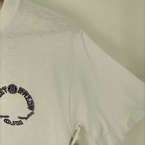 エヌエイチエス NHS 90~00S メキシコ製 OJII STREET RAZOR サークルロゴ 両面プリント Tシャツ メンズ import:S