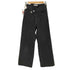 マウジー moussy CROSS WAIST WIDE STRAIGHT レディース 1