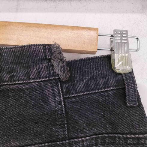 マウジー moussy CROSS WAIST WIDE STRAIGHT レディース 1
