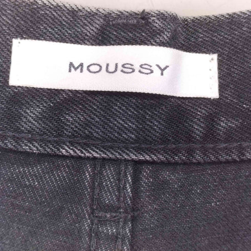 マウジー moussy CROSS WAIST WIDE STRAIGHT レディース 1