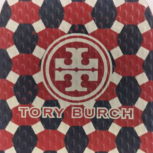 トリーバーチ TORY BURCH ロゴプリント 総柄 ビーチサンダル レディース