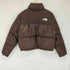 ザノースフェイスホワイトレーベル THE NORTH FACE WHITE LABEL Nuptse Jacket Cocoa Brown ヌプシ ジャケット ココアブラウン レディース import:M