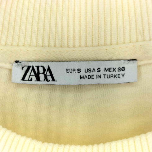 ザラ ZARA クルーネック S/S スウェット メンズ import:S