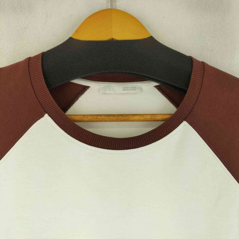 ザラ ZARA ORIGINAL CULTURE ラグラン S/S Tシャツ メンズ import:S