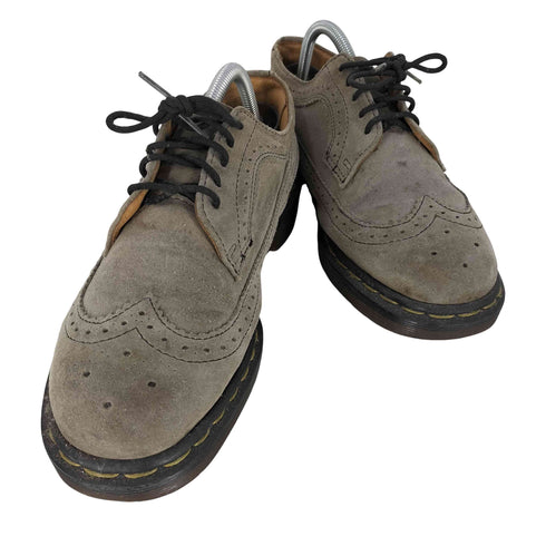 ドクターマーチン Dr.Martens スエード 5ホール ウィングチップ シューズ メンズ UK:8