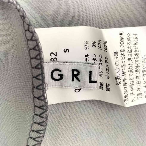 グレイル GRL インパン裏地付きチュールプリーツミニスカート レディース JPN:S