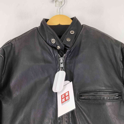 ショット Schott 90S MADE IN USA 641 裏地ボア シングルライダースジャケット メンズ FR:38
