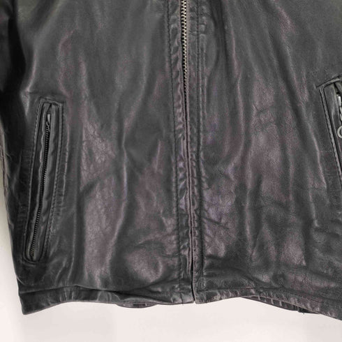 ショット Schott 90S MADE IN USA 641 裏地ボア シングルライダースジャケット メンズ FR:38
