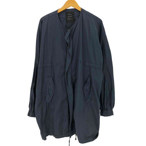 Basis Broek Belgium ベルギー製 ノーカラーモッズコート メンズ 3