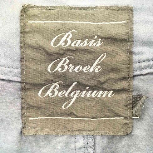 Basis Broek Belgium ベルギー製 ノーカラーモッズコート メンズ 3
