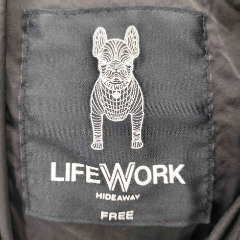 LIFEWORK クロップドフーディージャケット street レディース FREE