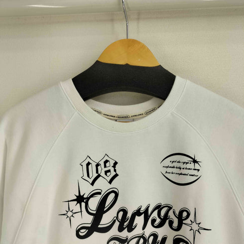 LUVISTRUE フロントプリント スウェット レディース FREE