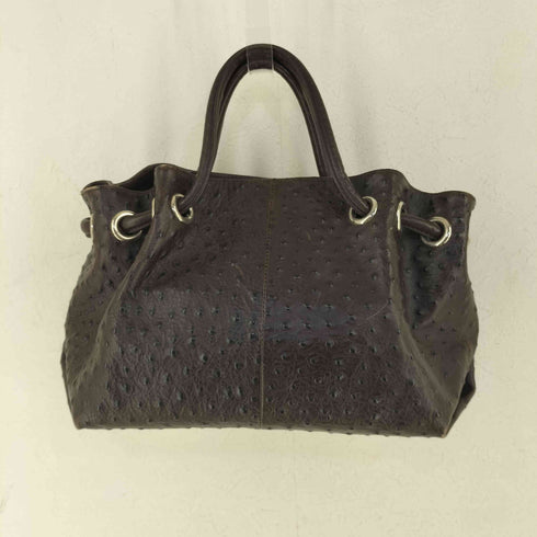 フルラ FURLA オーストリッチレザーハンドバッグ レディース
