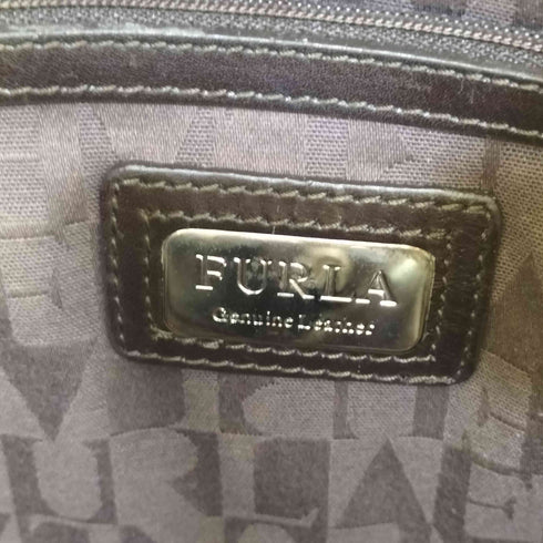 フルラ FURLA オーストリッチレザーハンドバッグ レディース