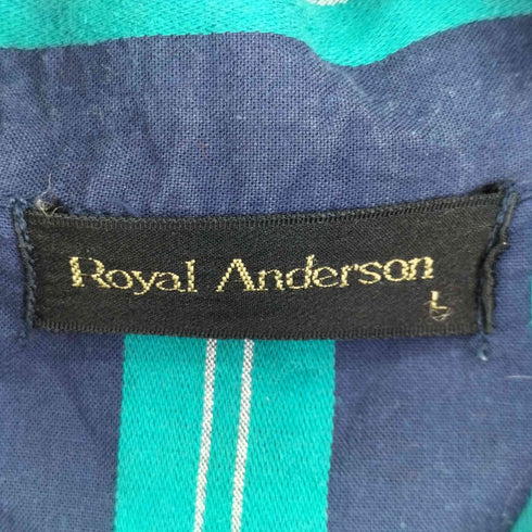 Royal Anderson ストライプ パジャマシャツ メンズ JPN:L