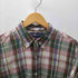 ポロバイラルフローレン Polo by RALPH LAUREN 90s ボタンダウン 手織り 半袖 シャツ チェック メンズ import:XL
