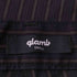 グラム glamb ストライプギャザースラックス メンズ JPN:S