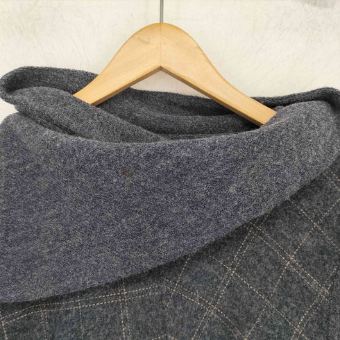 コイビトミサキ koibito misaki ハイネック ステッチ チェック柄 ロングトップス ワンピース レディース M-L